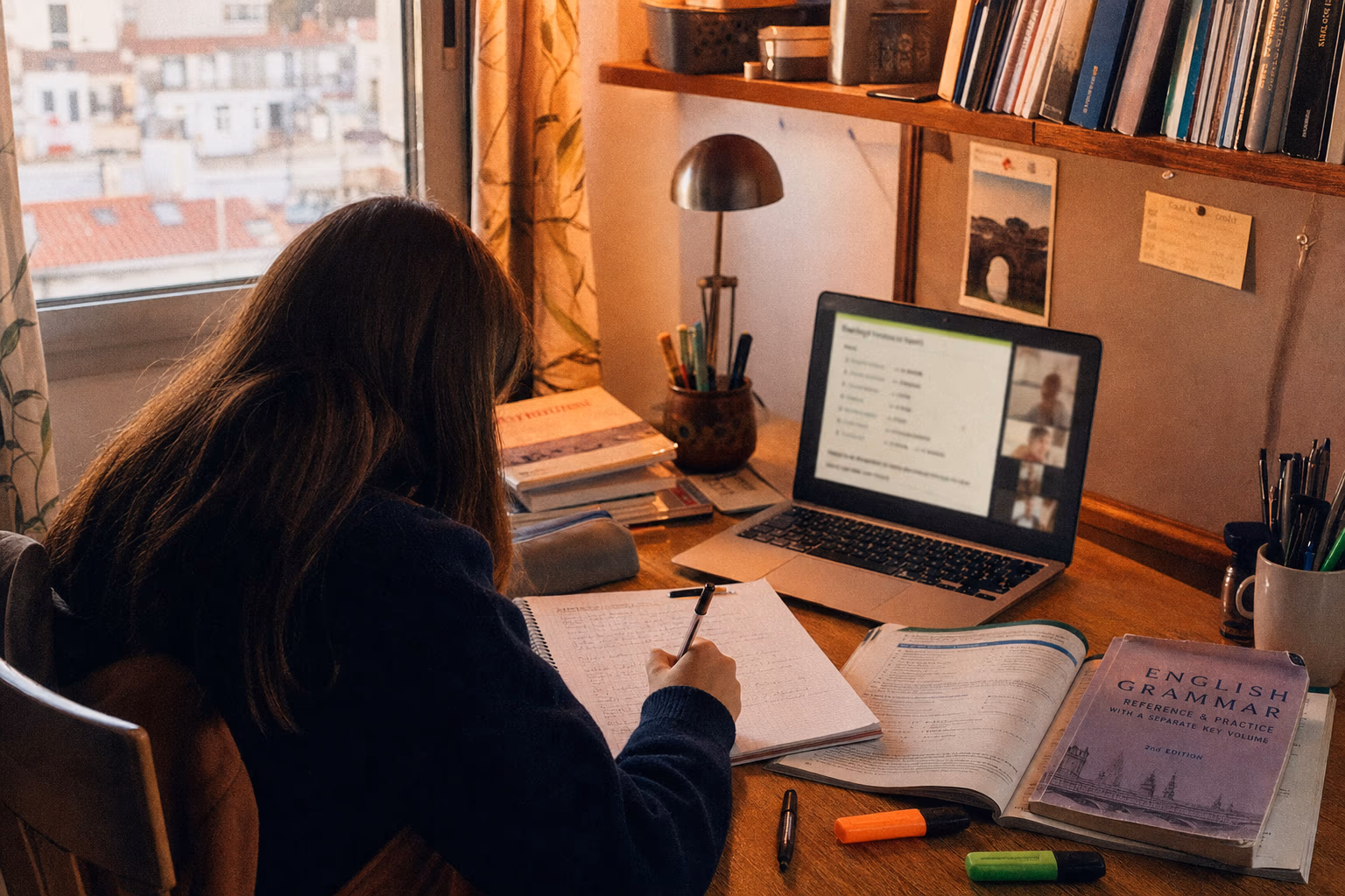 clases de inglés online para B2